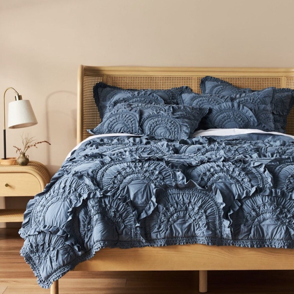Anthropologie pillow shams